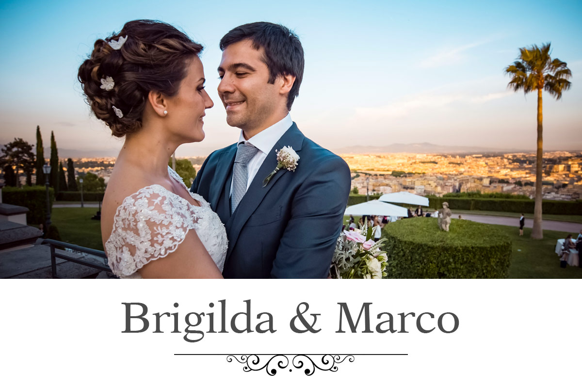 Fotografo di Matrimonio | Servizio Fotografico per il Matrimonio di Brigilda e Marco, rito civile celebrato e festeggiato a Villa Miani.<br>
Fotografie di Stefano Gruppo e Danilo Schiavella.