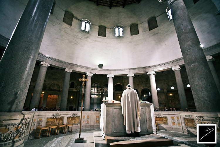 Location di Matrimonio | Santo Stefano Rotondo al Celio | fotografia di Stefano Gruppo