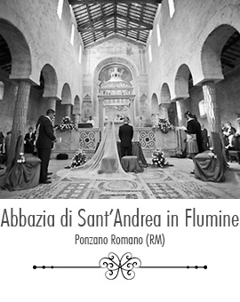 Matrimonio | Abbazia di Sant'Andrea in Flumine | foto di Stefano Gruppo