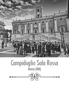 Matrimonio | Campidoglio Sala Rossa | foto di Stefano Gruppo