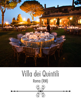 ricevimento matrimonio villa dei quintili